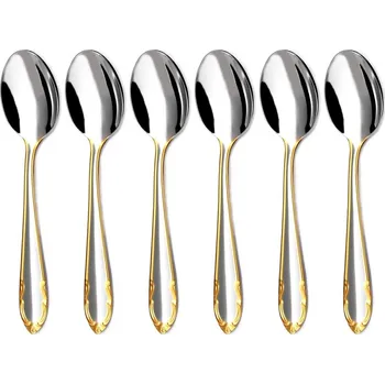 Příbor Lžíce na kávu pozlacená CLASSIC PRESTIGE 6-dílná sada | TONER, 600637G6