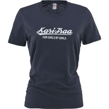 Dámské tričko Dámské triko KARI TRAA MOLSTER S Tmavě modrá, Bílá