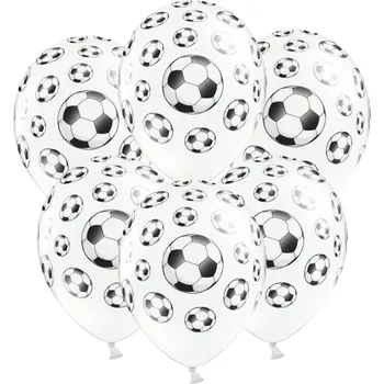 Balónek PartyDeco SB14P-116-008 nafukovací balónky 30 cm 50 ks fotbal