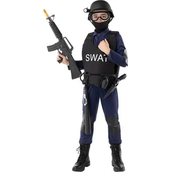 Funiglobal - Kostým SWAT pro chlapce - 7-9 years
