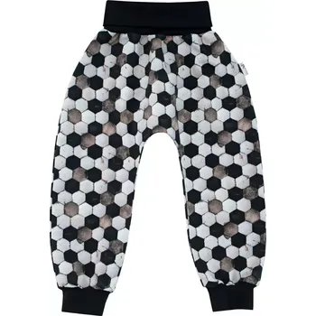 ESITO | Dětské tepláky Mozaika - černá / 80