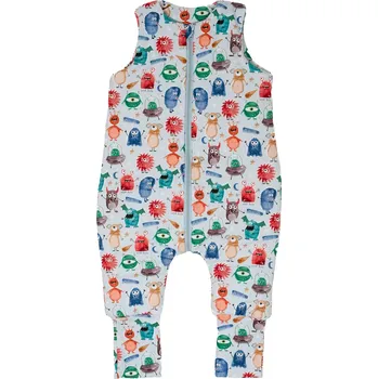 Zavinovačka ESITO | Spací pytel s nohavicemi Příšerky - modrá / 9 m - 36 m