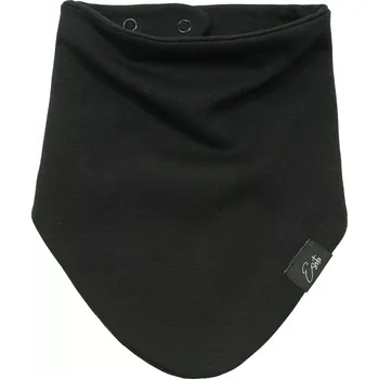 Nákrčník ESITO | Šátek na krk bavlna Warmkeeper ZOE Black - černá / 0 - 3 roky