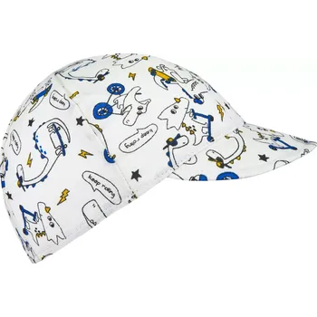 Kojenecká čepice ESITO | Dětská kšiltovka Dino skate - béžová / S