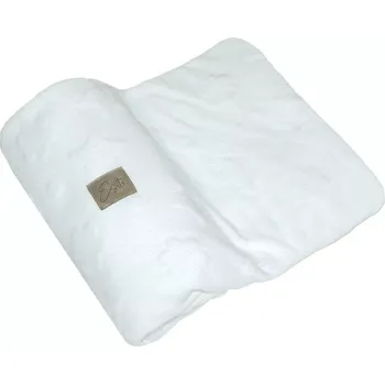 Dětská deka ESITO | Dvojitá dětská deka Mikroplyš White star - bílá / 75 x 100 cm