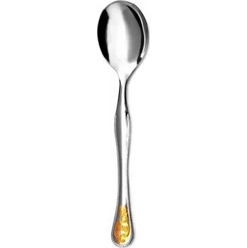 Příbor Lžíce jídelní pozlacená BAROKO | TONER, 600901G1