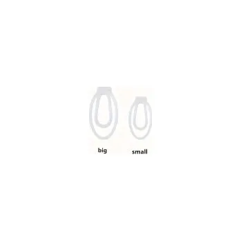 Pás cudnosti Malý a velký konkávní fufu klip pro muže FF01 Barva Bílá Provedení bez pásku 08595729787346 8595729787346