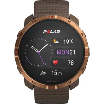 Sporttester Polar Sporttester Grit X2,S-L, hnědá 900115135