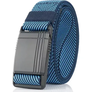 Opasek Nylonový opasek s kovovou přezkou Pichengru Modrý