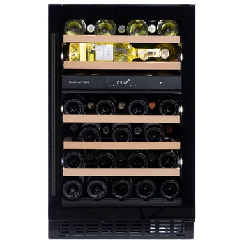 Vinotéka Vestavná vinotéka Dunavox Flow 38, matná černá