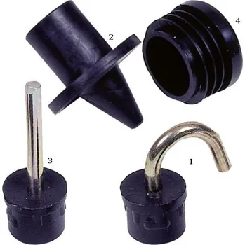 Hrot šipu Hrot na stanovou tyč, zemní hrot, hrot na stanovou tyč Varianta: Hrot na stanovou tyč born.22mm 2ks.