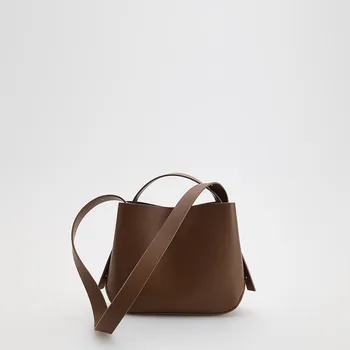 Kabelka Reserved - Pytlová kabelka - hnědá - 609FC-88X - 609FC-88X-ONE