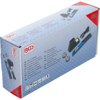 Dílna BGS 74485, Akumulátorová pájka | 8 W | s nabíjecí stanicí