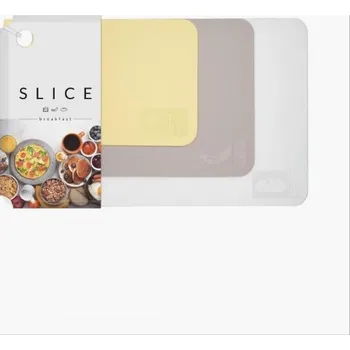 Kuchyňské prkénko Set 3 ks prkének SLICE Breakfast