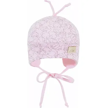 Kojenecká čepice ESITO | Čepice pro miminko Mimi Zája Delicate pink - růžová / 30