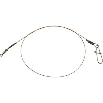 2ks - Ocelové Lanko Rage Strike Point 49 Strand Leader 40cm 6kg/13lb