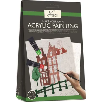 Speciální výtvarná barva Umělecká sada akrylových barev - 11 ks architektura