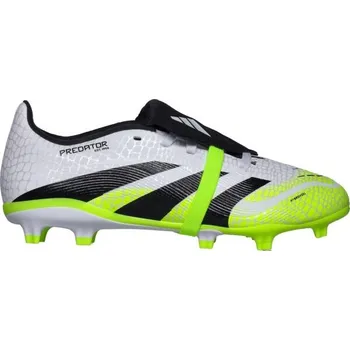 Kopačky Dětské kopačky adidas PREDATOR LEAGUE FT FG/MG JR 4.5 Bílá, Světle zelená, Černá