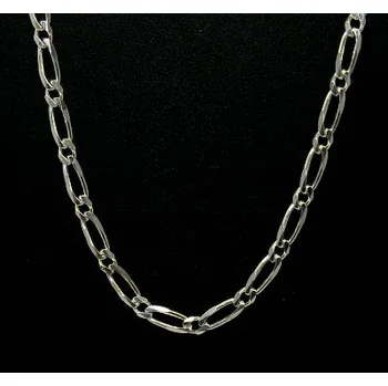 Řetízek Stříbrný řetízek Figaro - 45cm (925/1000)