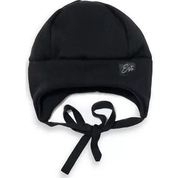 Kojenecké oblečení ESITO | Čepice pro miminko Warmkeeper ZOE Black - černá / 34