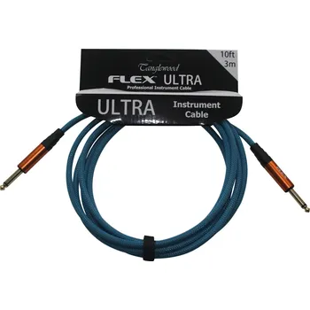 Audio kabel Tanglewood Flex Ultra Cable Ocean Blue 3 m + prodloužená záruka 3 roky
