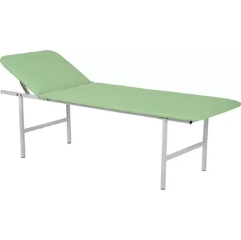 Zahradní lehátko MEDISTAR lehátko, polohovatelná opěrka hlavy, koženka zelinkavá