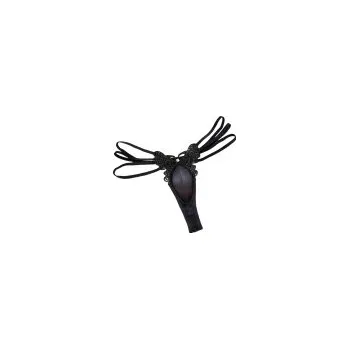 Pánské erotické prádlo Sexy fetisch unisex konkávní tanga One Size FKT01 Barva Černá FKT01 8595729786622