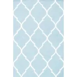 Kusový koberec Bakero Caroline světle modrý kilim 155 x 240 cm