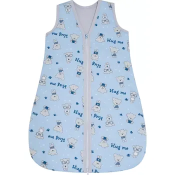 Zavinovačka ESITO | Spací pytel Teddy bears modrý - modrá / 86 - 92