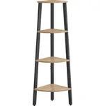 Rohový regál LLS034B11 4 police dub…