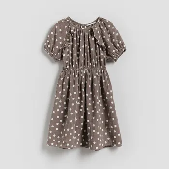 Dívčí šaty Reserved - Šaty se vzorem - tmavě šedá - 222FW-90X - 222FW-90X-164