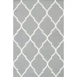 Kusový koberec Bakero Caroline šedý kilim 155 x 240 cm