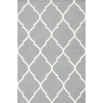 Koberec Kusový koberec Bakero Caroline šedý kilim 155 x 240 cm