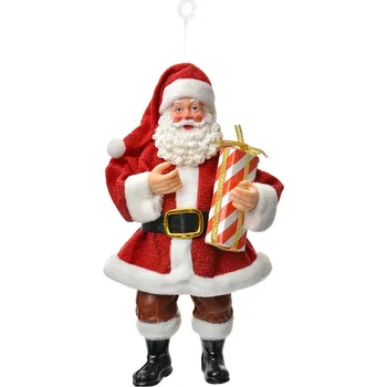 Vánoce Clayre & Eef - Dekorativní figurka Santa Clause 66245