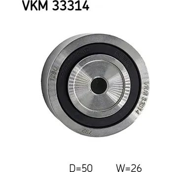 Vratná/vodicí kladka, klínový žebrový řemen SKF (VKM33314)