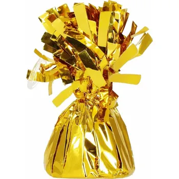 Okenní dekorace Těžítko na balónky, zlaté PS0007