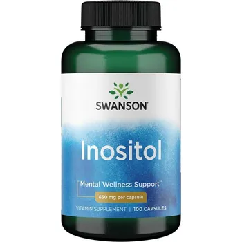 Swanson Inositol 650 mg 100 cps.