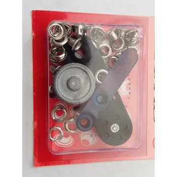 Galanterie průchodka Kohinor 4x5x7,5mm 20ks/Nikl