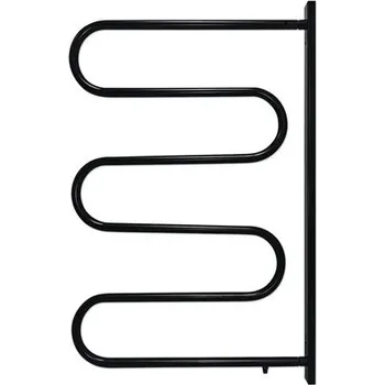 Sušák na prádlo Elektrický sušák na ručníky DUNAJ 58x86,5 cm 83 W černá lesklá