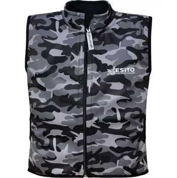 ESITO | Dětská softshellová vesta Maskáč vel. 122 - 146 - šedá / 122