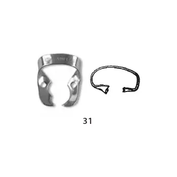 Průmyslová sponka Spona Kofferdam č.31