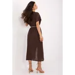 Och Bella Šaty -TW-SK-BI-2022126.59 Barva: Béžová - tmavě, Velikost: S