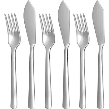 Příbor Jídelní příbor PROGRES NOVA 6-dílná rybí sada | TONER, 6036S028