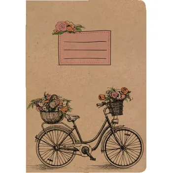 Sešit Baloušek Tisk Kraft školní sešit A5 524 26 listů linkovaný kolo