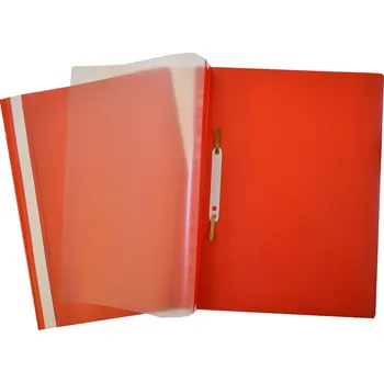 Rychlovazač plastový A4 červený