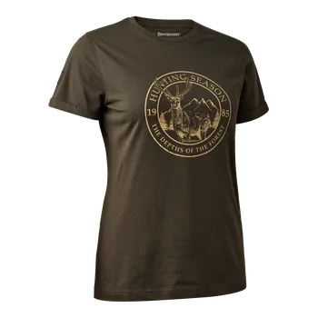 Dámské triko Deerhunter Lady Ella - Adventure Green 36