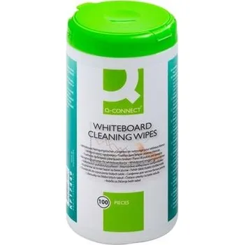 Čisticí ubrousky Q-Connect na bílé tabule, 100 ks