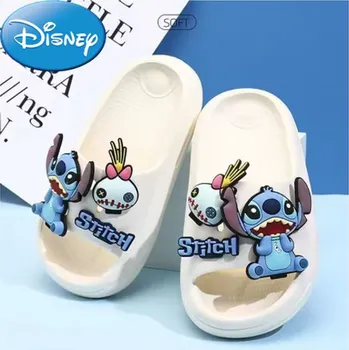 Dětská sportovní obuv Protiskluzové pantofle Lilo & Stitch (26-35 EUR) Barva: Bílá, Velikost EUR: 26-27