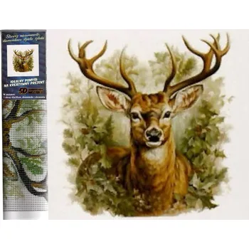 Diamantové malování Diamantové malování 30x40cm jelen
