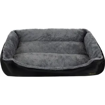 Pelíšek pro psa Purlov 24288 pelíšek pro kočky a psy 60 x 45 cm černý/šedý